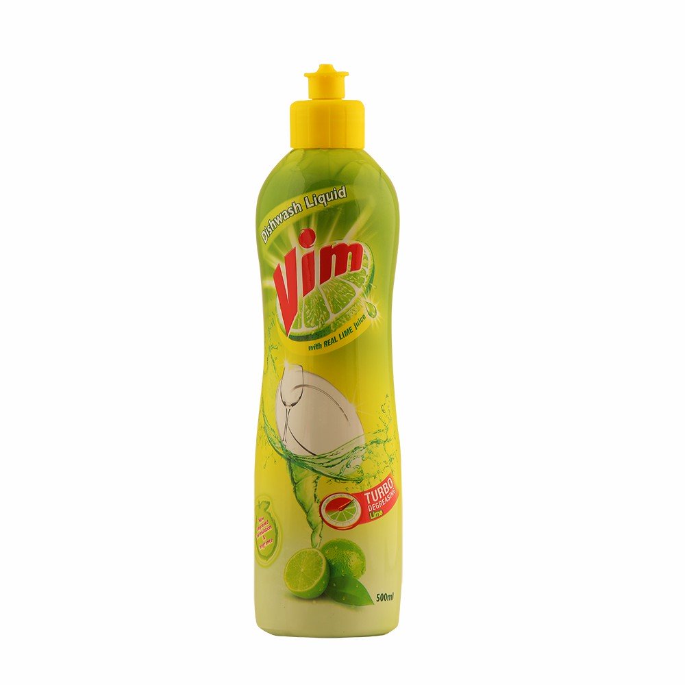 Vim Dishwash Liquid Lime 500ml