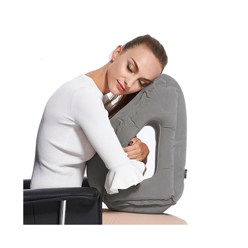 Ergonomic Inflatable Portable Travel Pillow