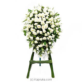 Flower Republic Roses Funeral Wreath