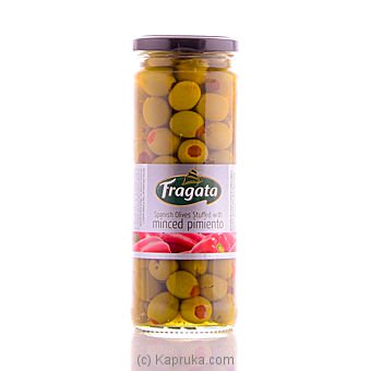 Fragata Spanish Olives Stuffed With Minced Pimiento 450g