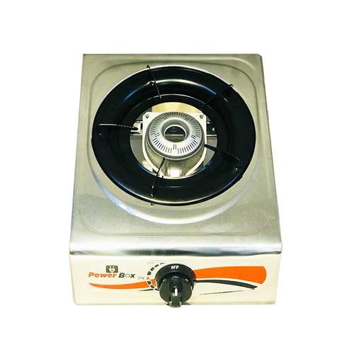 PowerBox Single Burner - Stainless Steel Gas Cooker