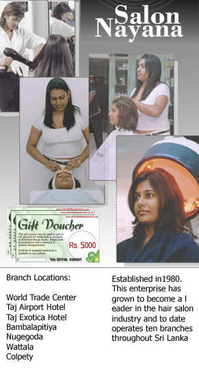 Salon Nayana Gift Voucher Rs. 5000