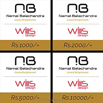 Wills Design Voucher Rs 1000