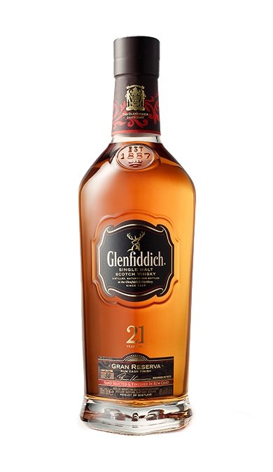 Glenfiddich 21 Year Old Single Malt Scotch Whisky 750mL