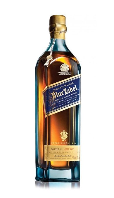 Johnnie Walker Blue Label Blended Scotch Whisky 750mL