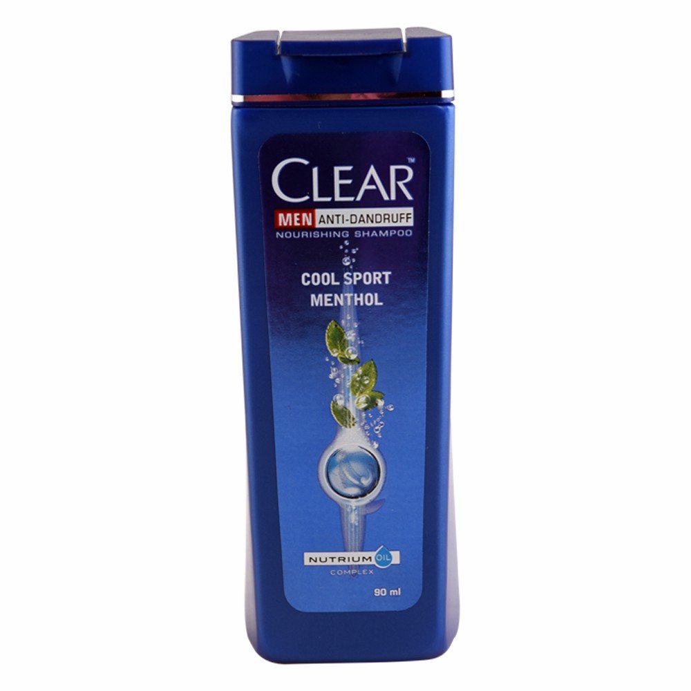Clear Men Anti-Dandruff Cool Sport Menthol Shampoo 80mL