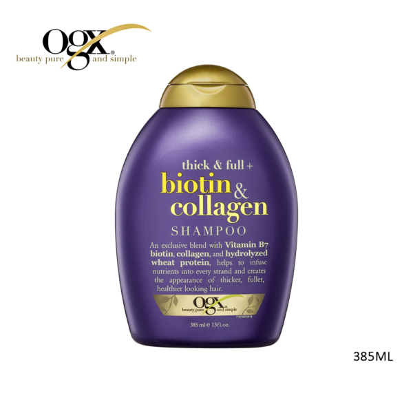 Ogx Shampoo Biotin & Collagen 385ML