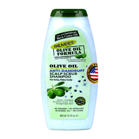 Palmer's Olive Oil Anti-Dandruff Scalp Scrub Shampoo 400 ML