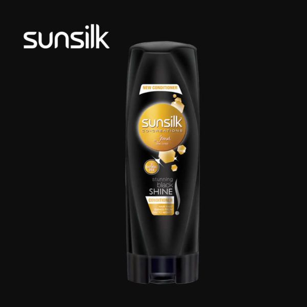 Sunsilk Stuning Black Shine Conditioner 180ML