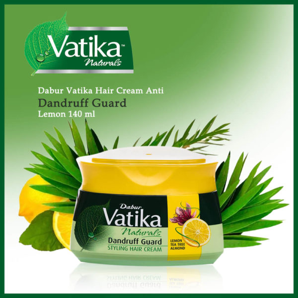 Vatika Naturals Dabur Vatika Hair Cream Anti-Dandruff Guard Lemon 140ml
