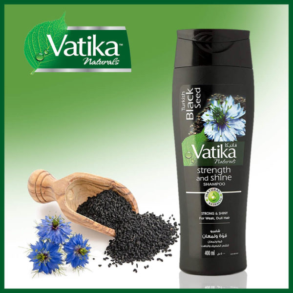 Vatika Naturals Shampoo Black Seed Strngth and Shine 400ML
