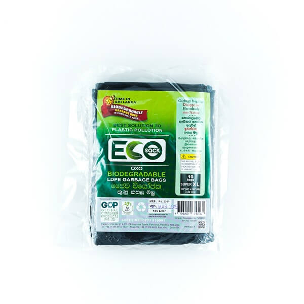 Eco Sack Garbage Bag XL 10Pcs