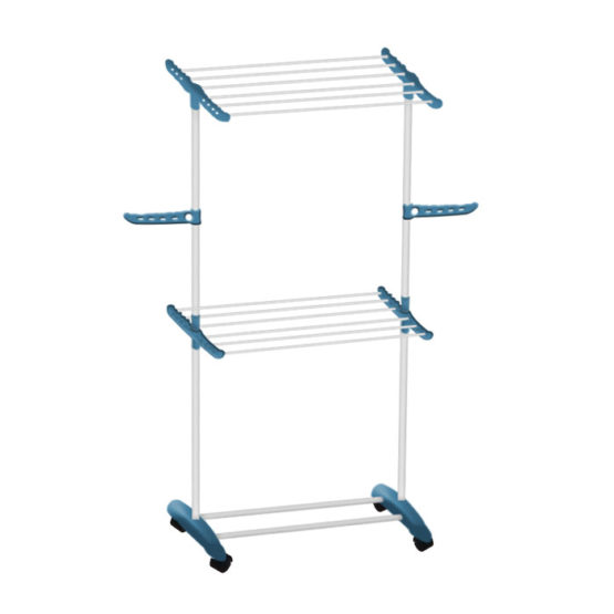 Double Layer Cloth Rack Powder Coated TM-8821