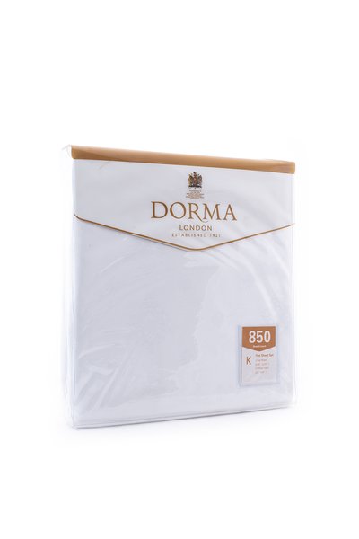 Dorma Loretta Royale Tencel Jacquard K Flat Sheet Set 850TC