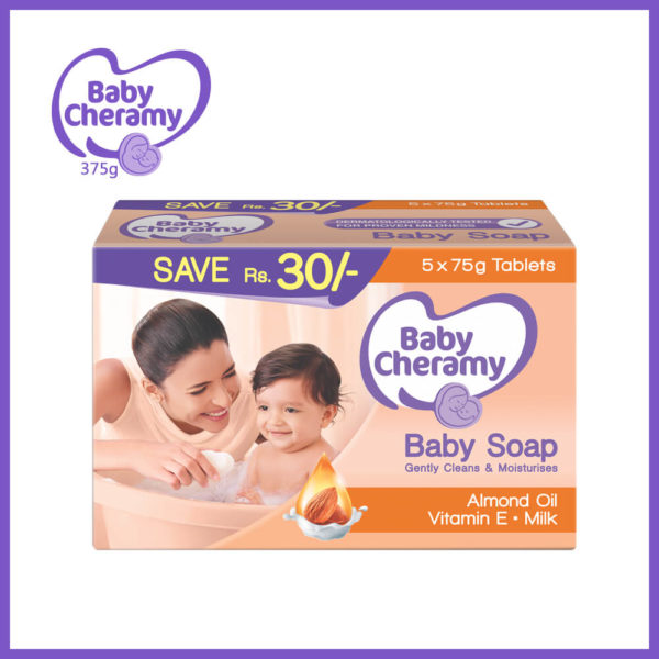 Baby Cheramy Baby Almond Oil Soap 375g