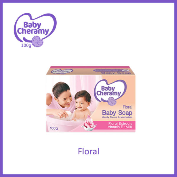 Baby Cheramy Baby Soap Floral 100G