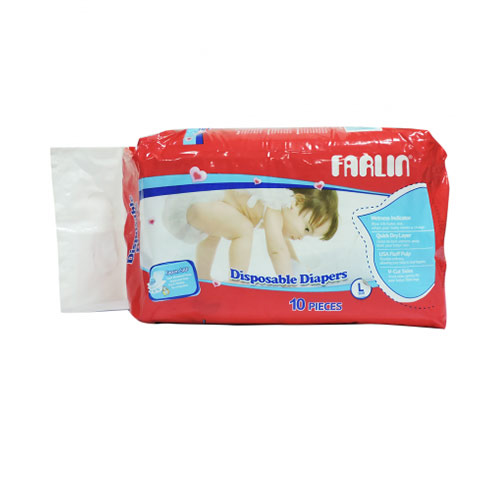 Farlin Baby Diapers Large 4 Pcs