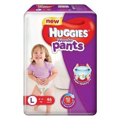 Huggies Wonder Pants L 46Pcs