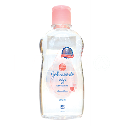 Johnson & Johnson Baby Oil With Vitamin E 200ml