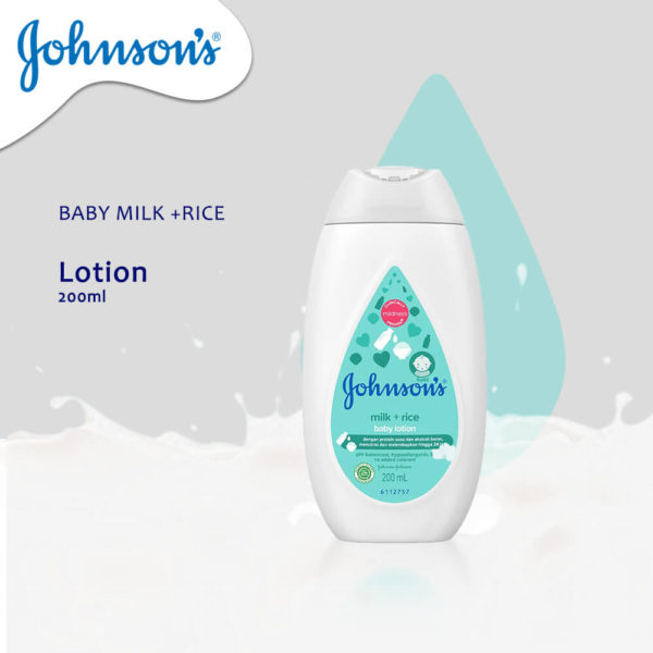 Johnson & Johnson Baby Lotion Milk & Rice 100ML
