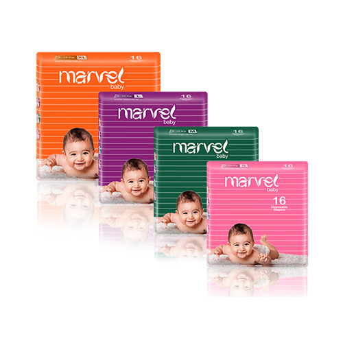 Marvel Baby Diapers 16 Packs