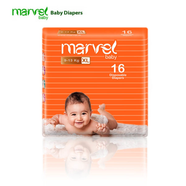 Marvel Baby Diapers XL 16Pcs