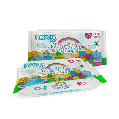 Marvel Baby Wet Wipes 40Pcs