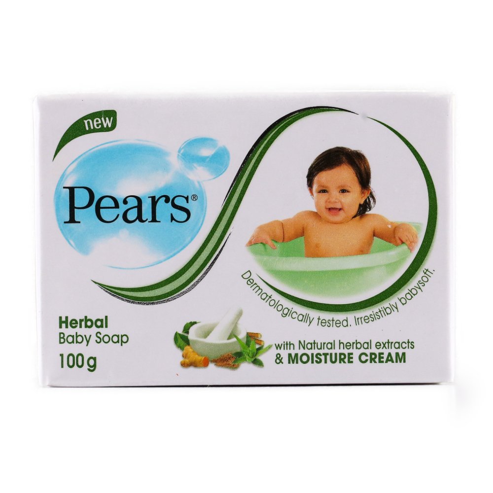 Pears Herbal Baby Soap 100g