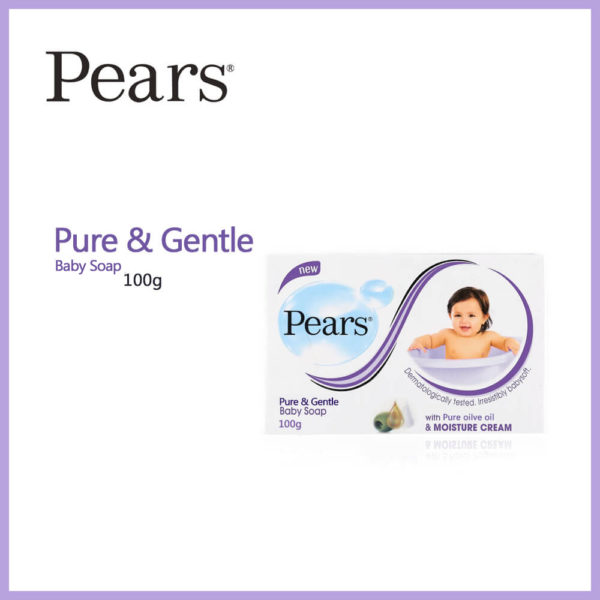 Pears Pure and Gentle Baby Soap 100g