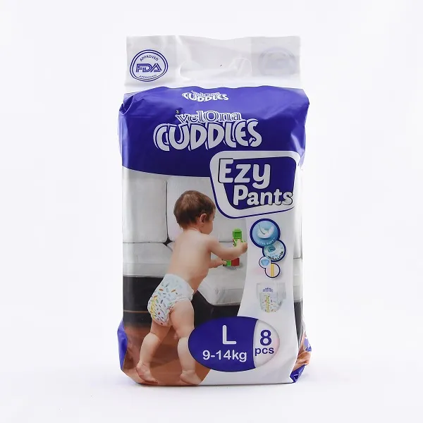 Velona Cuddles Ezy Pants L 8Pcs