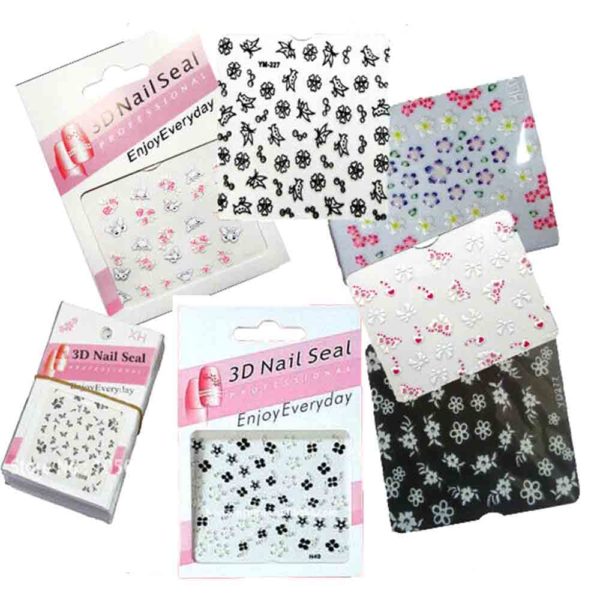 3D Nail Stickers (CNS3107)