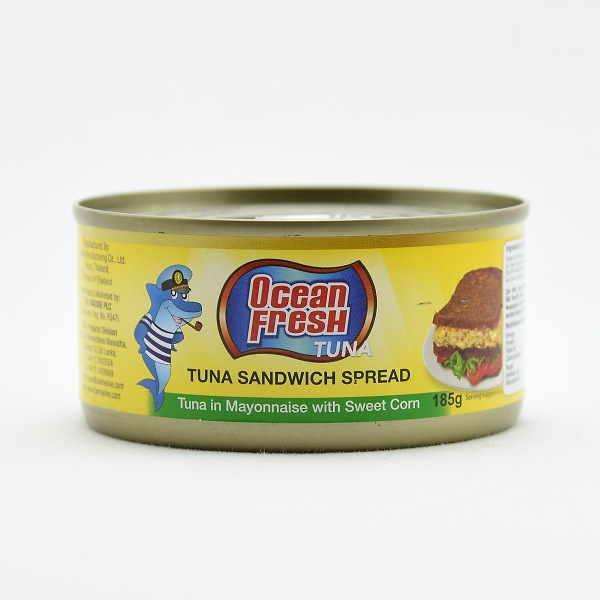 Ocean Fresh Tuna in Mayonnaise Sweet Corn Sandwich Spread 185g