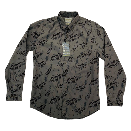 Blue Tattooz Mens Shirt (Long Sleeve)