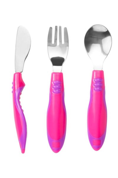 Mothercare Easy Grip Toddler Cutlery Set 3Pcs