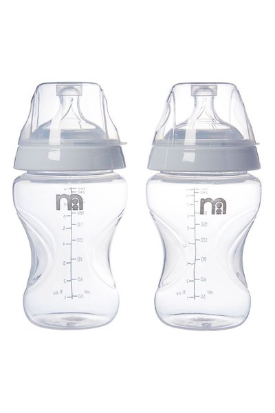 Mothercare Natural Shape Anti Colic Bottles 260mL 2 Pack