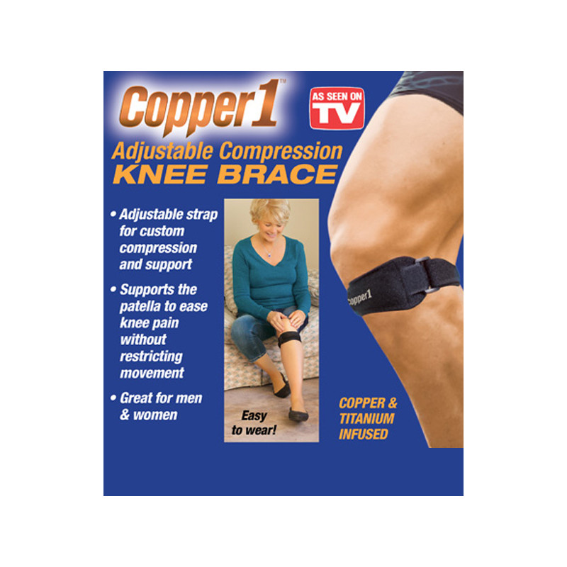 Copper1 Adjustable Compression Knee Brace