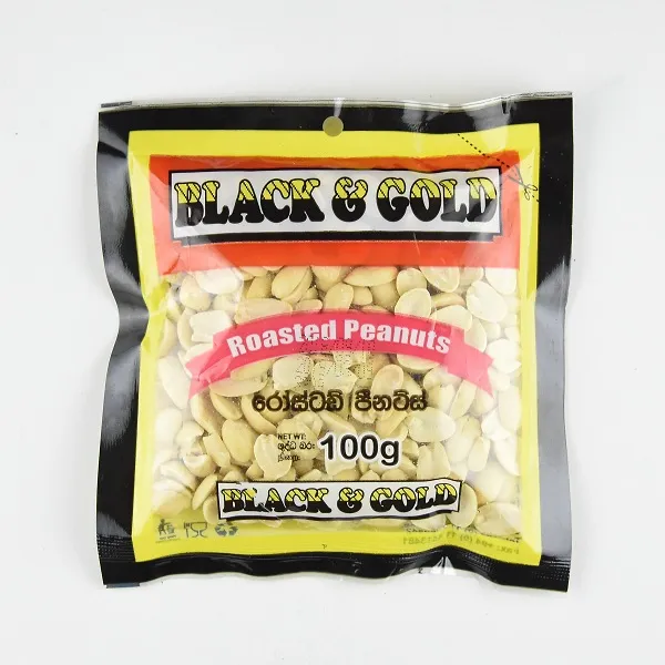 Black & Gold Salted Peanuts 100g