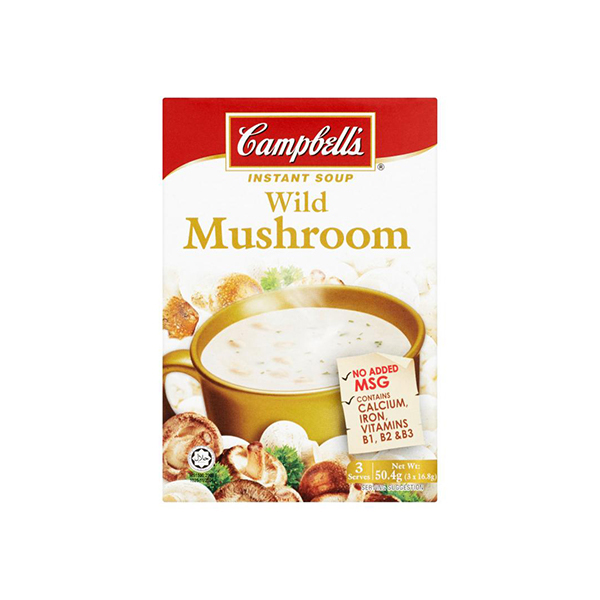 Campbell's Wild Mushroom Instant Soup 50.4g