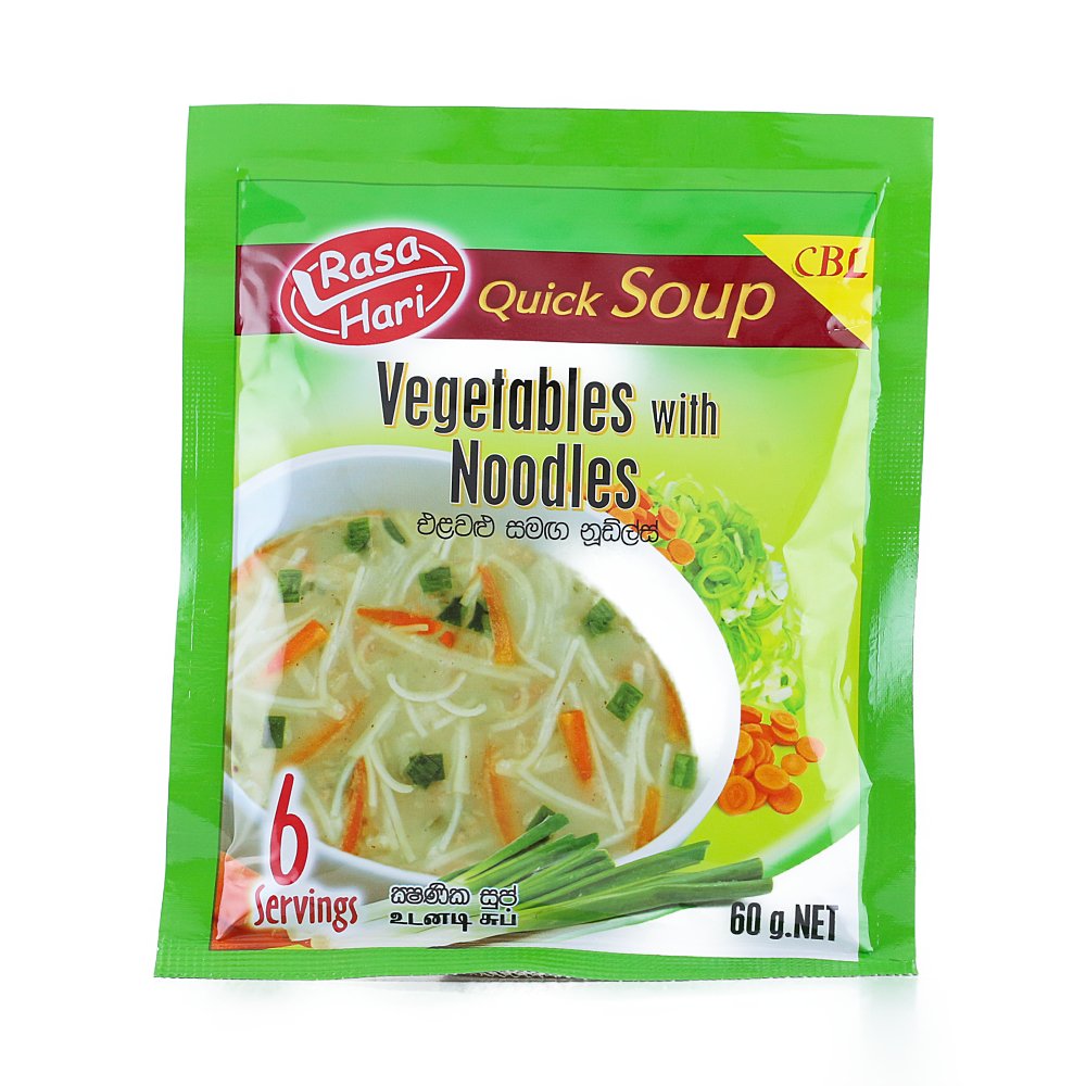 Rasa Hari Quick Soup Vegetables With Noodles 60g