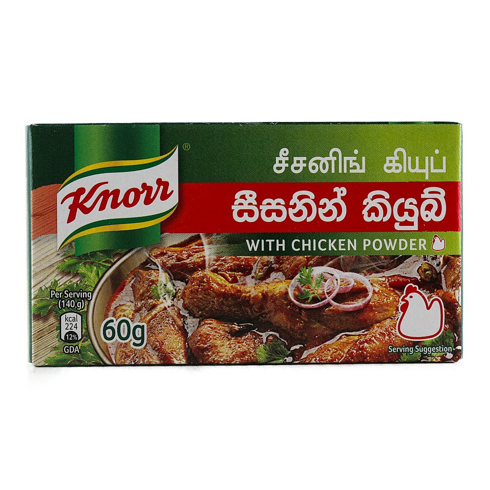 Knorr Seasoning Cube With Chicken Powder 60g