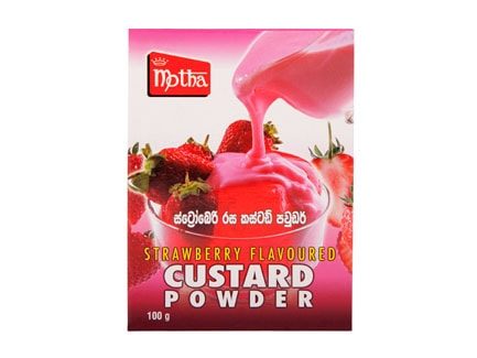 Motha Strawberry Custard Powder 100G