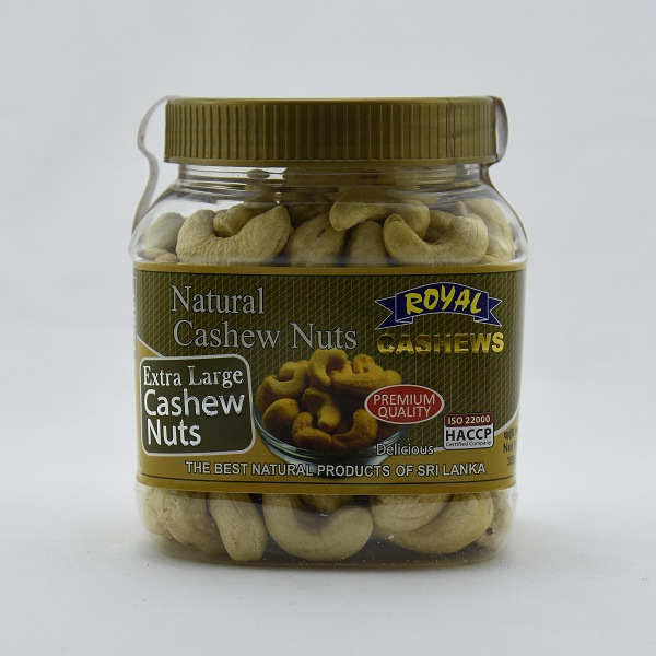 Royal Cashews Dehydrated Cashew Bottle 350g