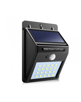 Motion Sensor Solar Powered LED Wall Light