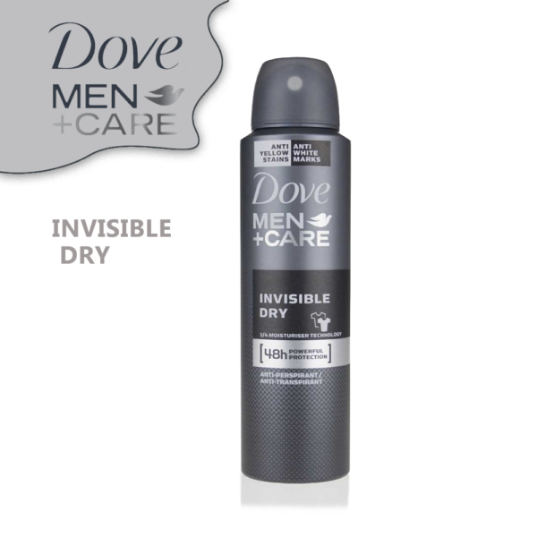 Dove Men Body Spray Invisible Dry 250ML