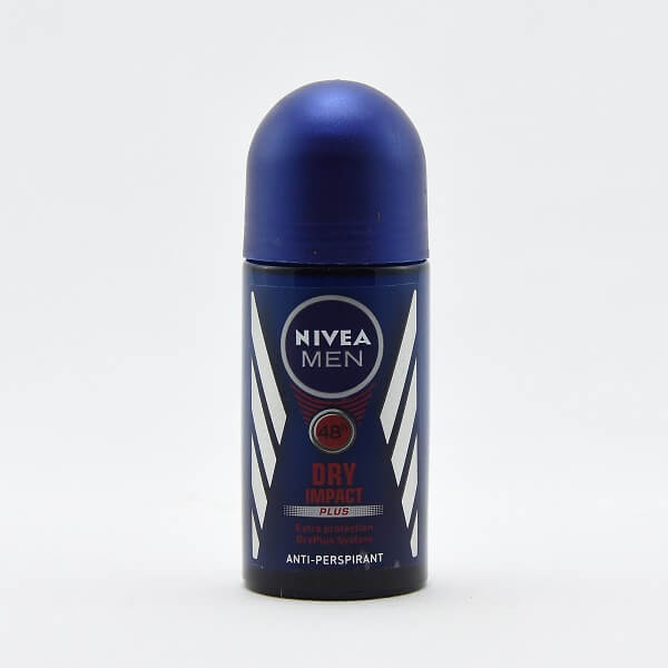 Nivea Men Dry Impact Plus Deodorant Roll 50mL