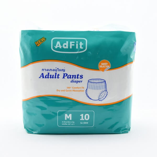Adfit Adult Diaper Pants M 10s