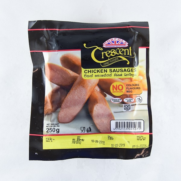 Crescent Chicken Sausages 250g
