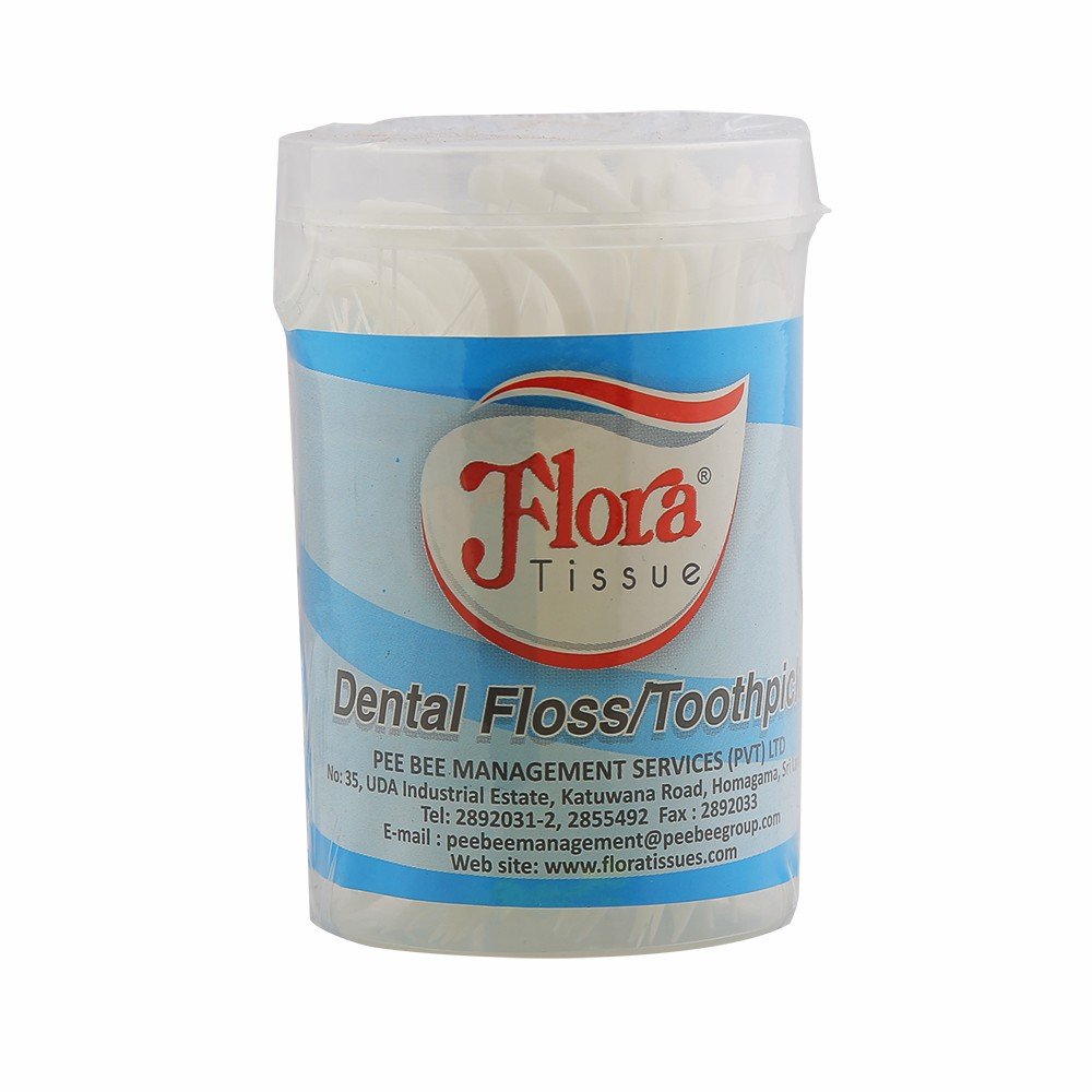 Flora Dental Floss/Toothpick 40s