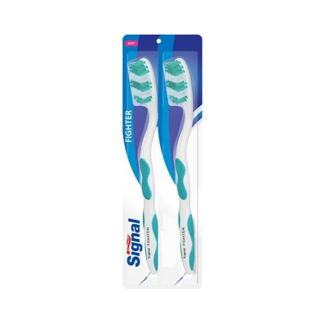 Signal Fighter Tooth Brush Double Pack Medium