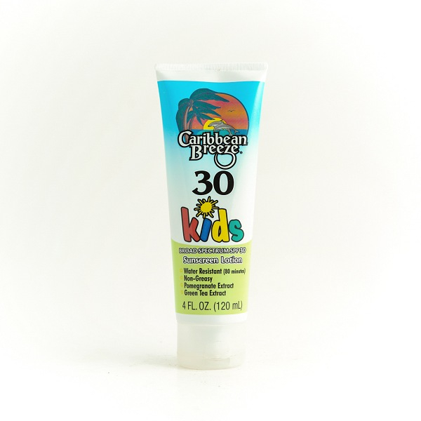 Caribbean Breeze Sunscreen Lotion Kids SPF30 120mL